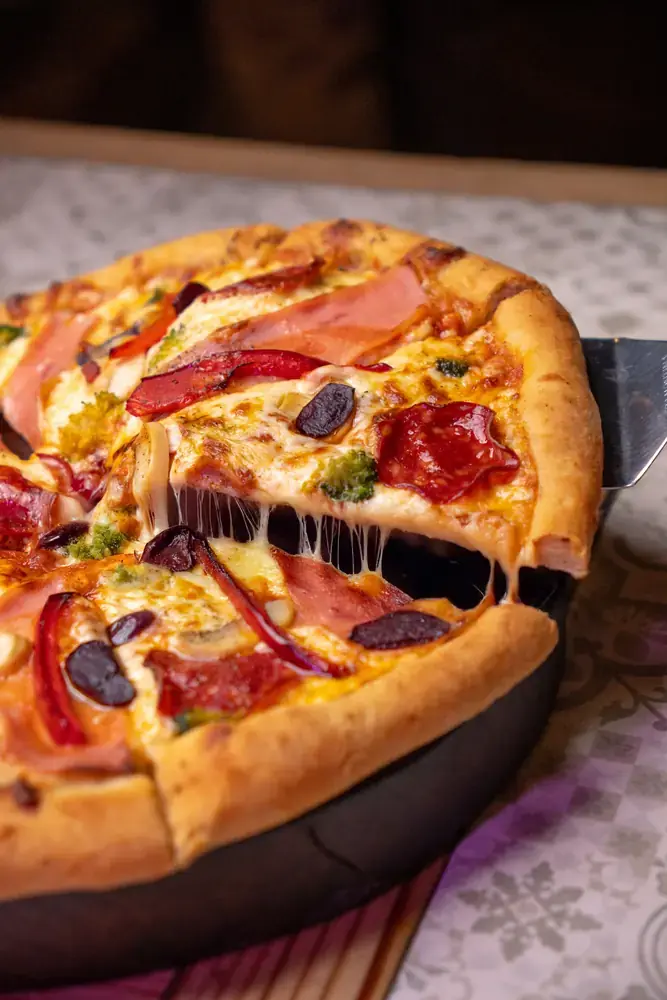 Pizza artesanal de Wild Olive